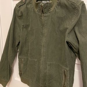 Old Navy Olive Green Corduroy Jacket